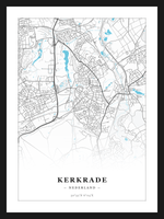 Stadskaart Kerkrade - Water