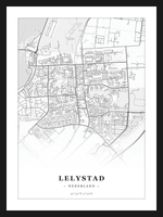 Stadskaart Lelystad - Klassiek