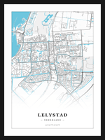 Stadskaart Lelystad - Water
