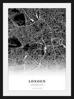 Stadskaart Londen - Donker