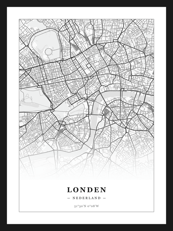 Stadskaart Londen - Klassiek