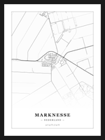Stadskaart Marknesse - Klassiek