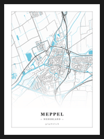 Stadskaart Meppel - Water