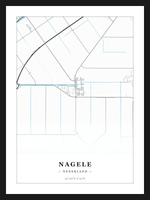 Stadskaart Nagele - Water