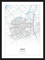 Stadskaart Oss - Water