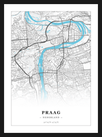 Stadskaart Praag - Water