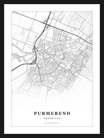 Stadskaart Purmerend - Klassiek