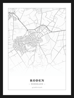 Stadskaart Roden - Klassiek