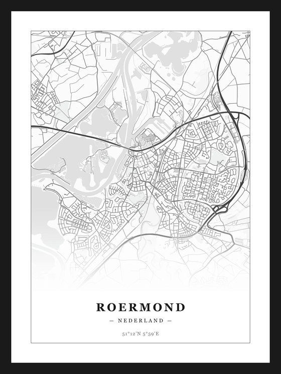 Stadskaart Roermond