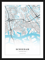 Stadskaart Schiedam - Water