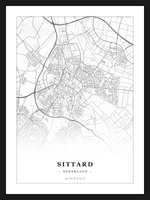 Stadskaart Sittard - Klassiek