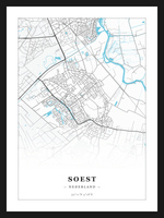 Stadskaart Soest - Water