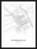Stadskaart Stadskanaal - Klassiek