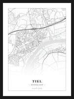 Stadskaart Tiel - Klassiek