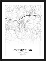 Stadskaart Valkenburg - Klassiek
