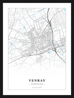 Stadskaart Venray - Water