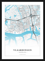 Stadskaart Vlaardingen - Water