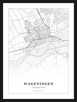 Stadskaart Wageningen - Klassiek