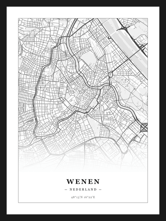 Stadskaart Wenen - Klassiek