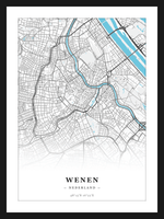 Stadskaart Wenen - Water