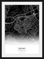 Stadskaart Zeist - Donker