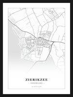 Stadskaart Zierikzee - Klassiek
