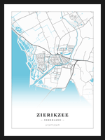 Stadskaart Zierikzee - Water