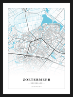 Stadskaart Zoetermeer - Water
