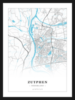 Stadskaart Zutphen - Water
