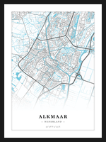 Steden poster Alkmaar - Water