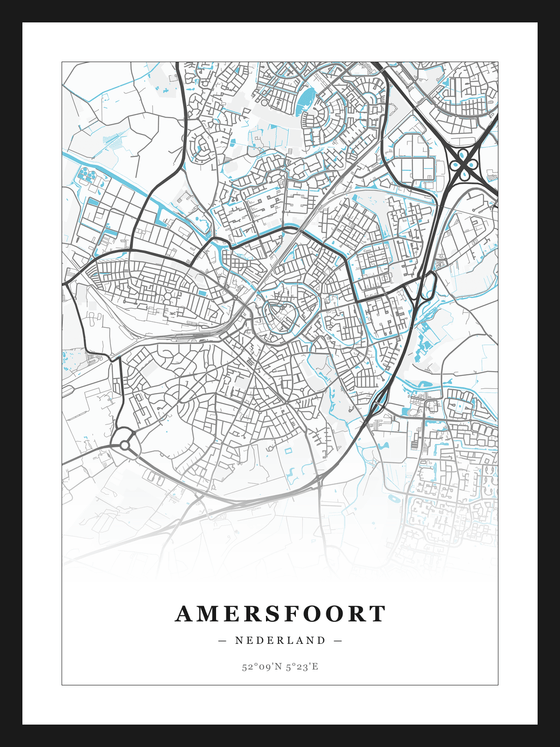 Steden poster Amersfoort