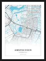 Steden poster Amstelveen