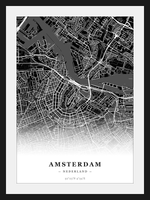 Steden poster Amsterdam