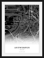 Steden poster Antwerpen - Donker