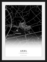 Steden poster Axel - Donker