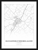 Steden poster Banaonblusserslaand (Zundert)