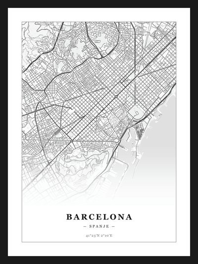 Steden poster Barcelona
