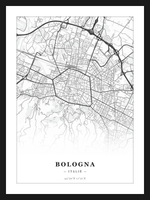 Steden poster Bologna - Klassiek
