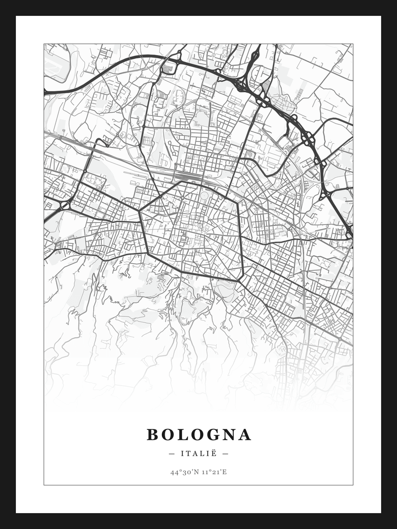 Steden poster Bologna