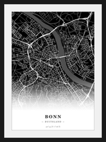 Steden poster Bonn - Donker