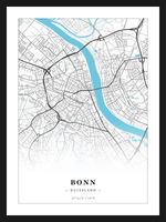 Steden poster Bonn - Water