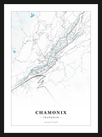 Steden poster Chamonix