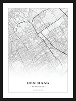 Steden poster Den Haag - Klassiek