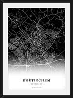 Steden poster Doetinchem - Donker