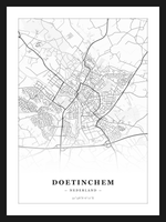 Steden poster Doetinchem - Klassiek