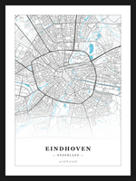 Steden poster Eindhoven - Water