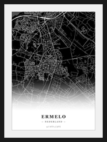 Steden poster Ermelo - Donker