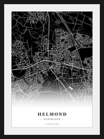 Steden poster Helmond - Donker