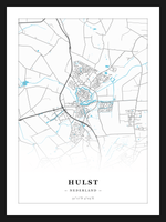 Steden poster Hulst