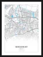 Steden poster Kielegat (Breda)